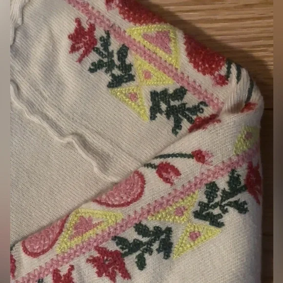 Free People All My Heart Embroidered Tee Size We The Free - Picture 8 of 14